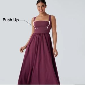 Elegant Purple Maxi Dress